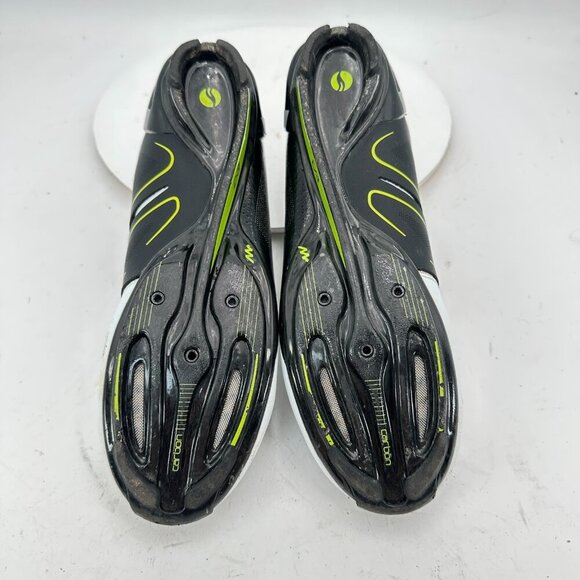 Giant Surge Men Size 12 White Carbon Clipless Cycling Road Shoes - Picture 8 of 11